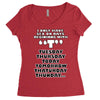 i only have sex, ideal gift, birthday present funny Women's Triblend Scoop T-shirt