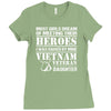 Vietnam Veteran Daughter Ladies Fitted T-Shirt