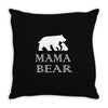 mama bear Throw Pillow
