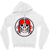 skull woman Zipper Hoodie