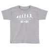 The Evolution of Rock Toddler T-shirt
