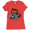 wats 2 Ladies Fitted T-Shirt