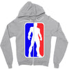 Iron Man NBA Style Zipper Hoodie
