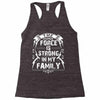 The force is strong in my family... Racerback Tank