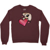 bunny rabbit love Crewneck Sweatshirt
