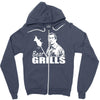 bear grills  funny Zipper Hoodie