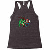 raphael meets mario Racerback Tank