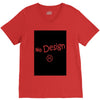no design fashion V-Neck Tee