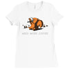 need more coffee Ladies Fitted T-Shirt