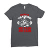merc's gym training Ladies Fitted T-Shirt