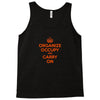 occupy wall street t shirt 99% organize carry on anti corporate greed Tank Top