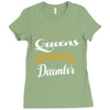queens are born in december Ladies Fitted T-Shirt