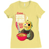camp crystal flakes Ladies Fitted T-Shirt