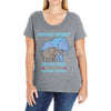 alzheimer Ladies Curvy T-Shirt