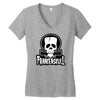 frankenskull Women's V-Neck T-Shirt