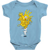 demons inside your soul 2 Baby Bodysuit