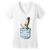 mr. poopybutthole Women's V-Neck T-Shirt