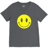 smiley face mens V-Neck Tee