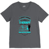 I Dont Need Therapy I Just Need Backpacking V-Neck Tee