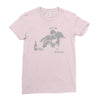 banksy fallen angel Ladies Fitted T-Shirt