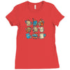 school friends Ladies Fitted T-Shirt