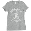 runs with scissors Ladies Fitted T-Shirt