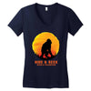 Hide And Seek World Champion Women's V-Neck T-Shirt