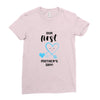 Our First Mother's Day! Baby Boy Ladies Fitted T-Shirt