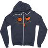 crime scene Zipper Hoodie