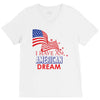 I Have an American Dream V-Neck Tee