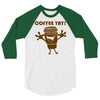 coffee yay 3/4 Sleeve Shirt