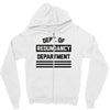 redundancy Zipper Hoodie