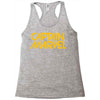 captain marvel 6 Racerback Tank