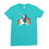 death is magic Ladies Fitted T-Shirt