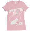 omelette that slide Ladies Fitted T-Shirt