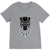 black panther minimalist V-Neck Tee