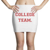 College Team Mini Skirts