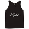 stylist rhinestone Tank Top