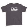 once a biker always a biker motorcycle Youth Tee
