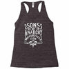 sons of anarchy soa motorcycle club tv show Racerback Tank