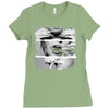girl smoking a blunt Ladies Fitted T-Shirt