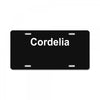 cordelia License Plate