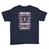 Never Underestimate The Strength Of A Breast Cancer Warrior Youth Tee