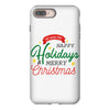 we wish you happy holidays &amp; merry christmas iPhone 8 Plus Case