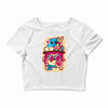 i love candy Crop Top