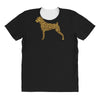 leopard pattern All Over Women's T-shirt