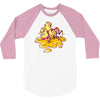 hot macs wrestling in cheese 3/4 Sleeve Shirt