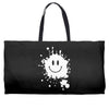 mud splatter smiley face smile forrest gump movie Weekender Totes