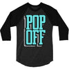 pop off pop up 3/4 Sleeve Shirt