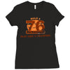 rule 76 play like a champion Ladies Fitted T-Shirt